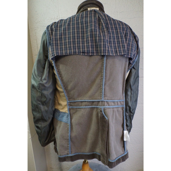 J Crew Ludlow Blazer Mens M Corduroy Unstructured Sports Coat Elbow Patch - Picture 9 of 11